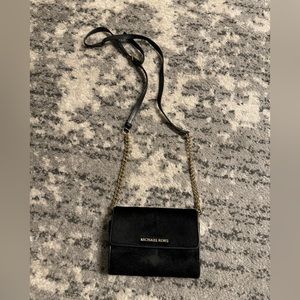 Michael Kors Faux fur crossbody purse / clutch